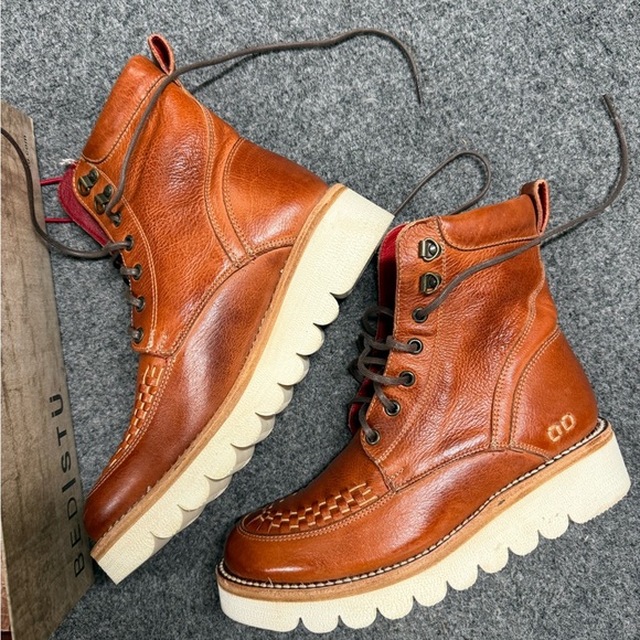 Bedstu Elisha II Women’s Brown Leather Boots - Picture 6 of 7